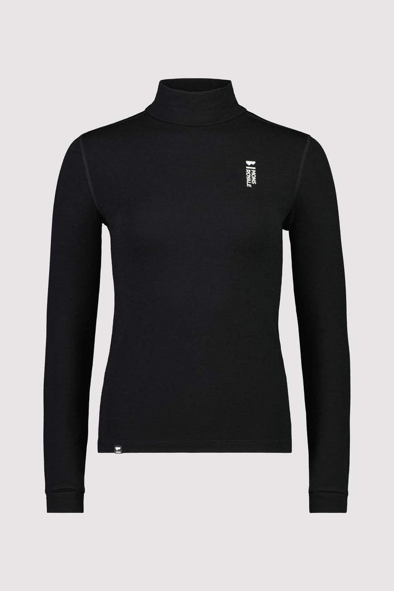 Mons Royale Cascade Merino Mock Neck - Women's