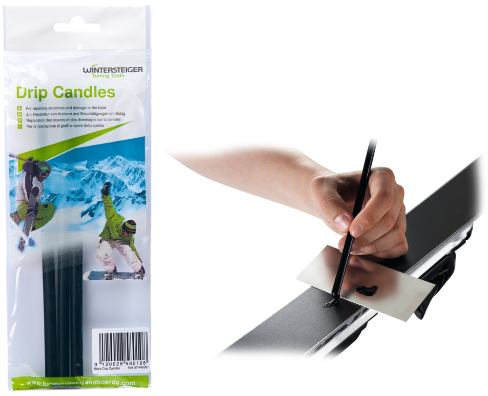 Wintersteiger Drip Candles Black 3 Pack