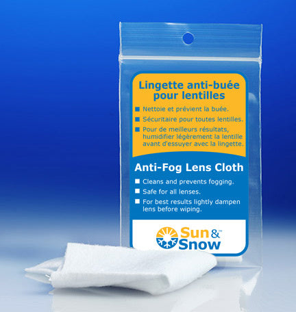 Sun & Snow Anti-Fog Lens Cloth