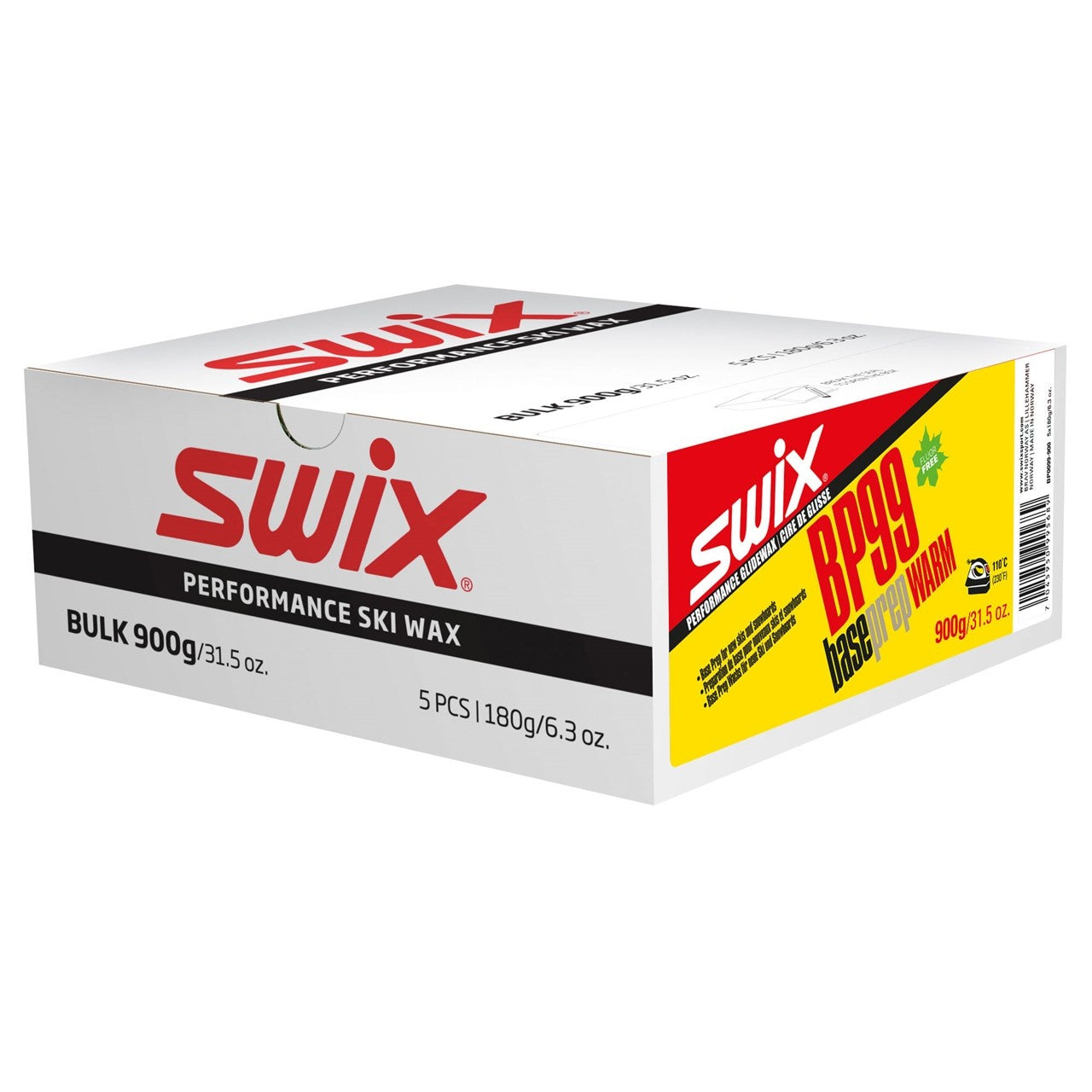 Swix BP99 Warm Base Prep Wax, 900g