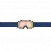 Scott Shield Google + Extra Lens Dark Blue/ Majolica Blue Enhancer Rose Chrome