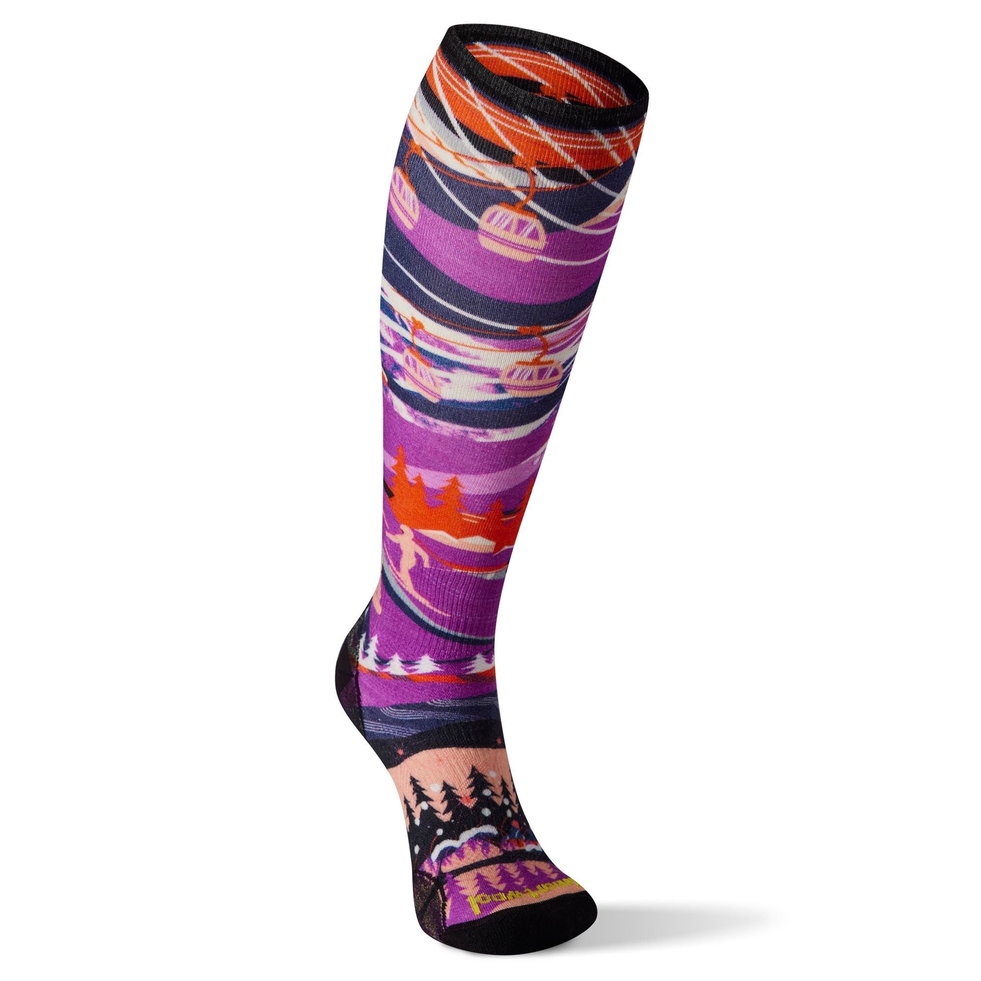 Smartwool Zero Cushion Skication Print - Women's