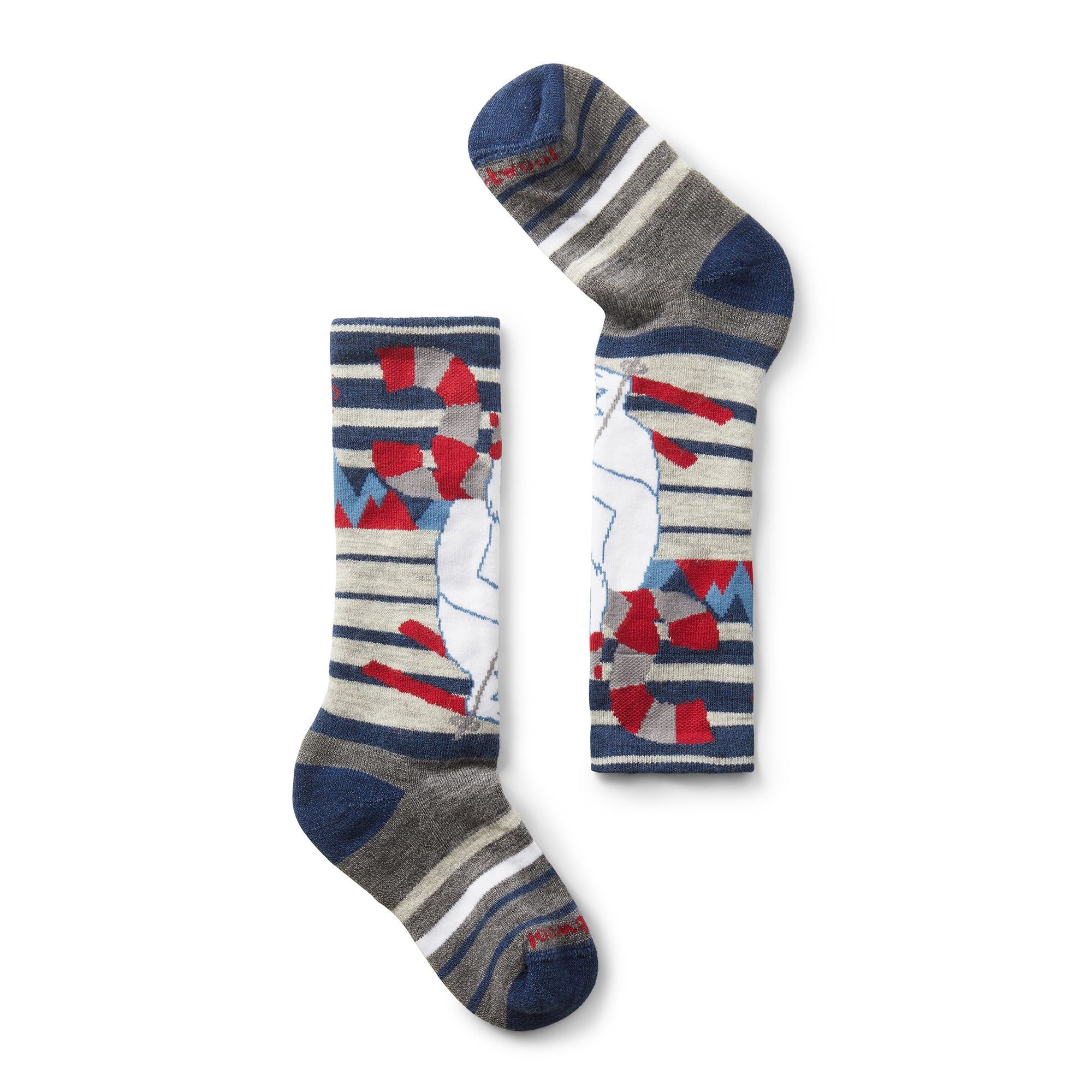 Smartwool Wintersport Full Cushion Yeti Pattern Socks - Kids