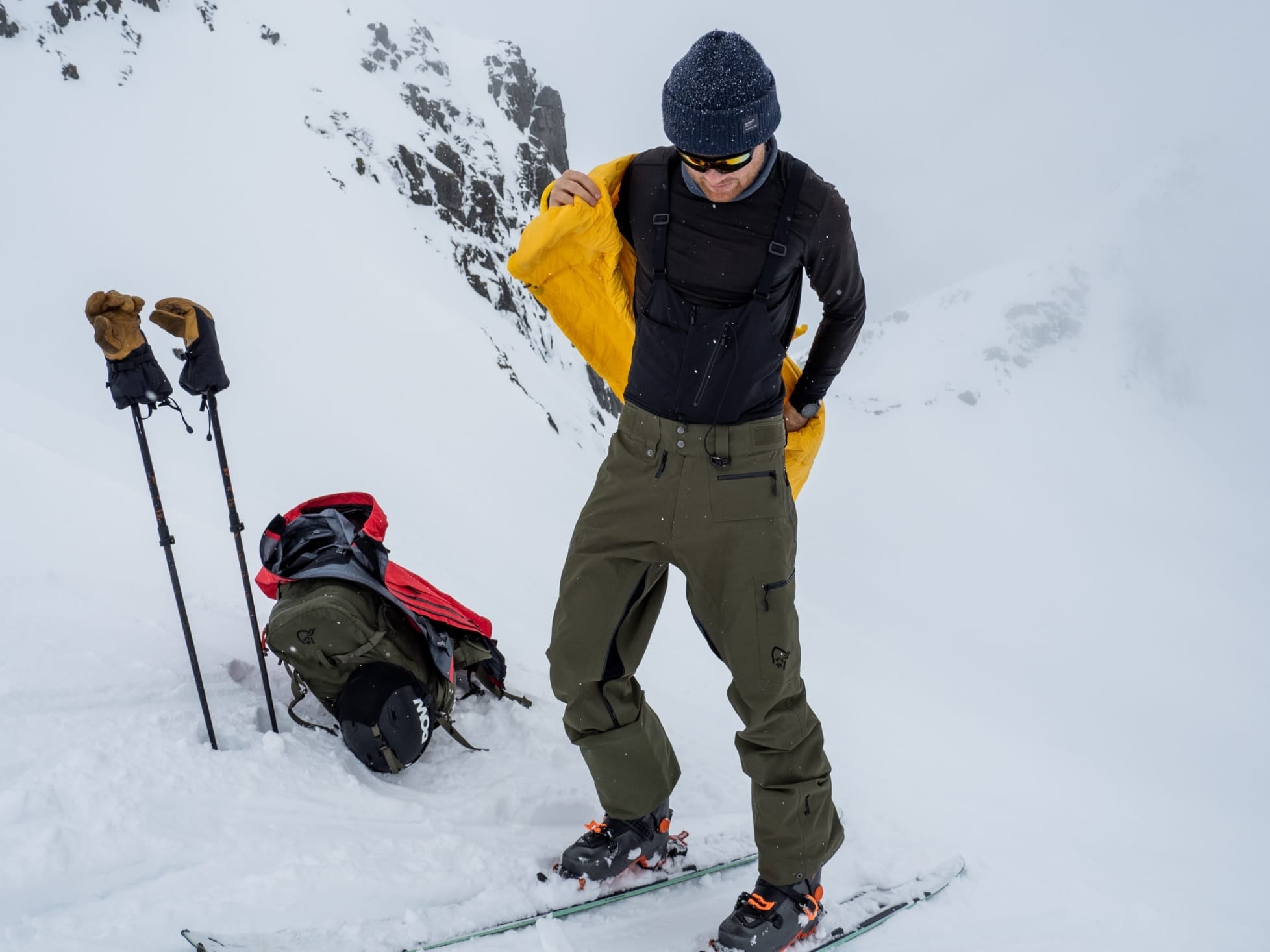 Norrona Lofoten Ski/Snowboard Bib - Men