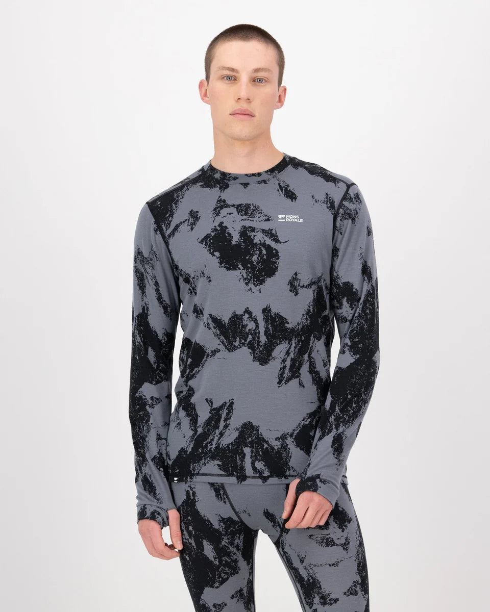 Mons Royale Cascade Merino Long Sleeve - Men's