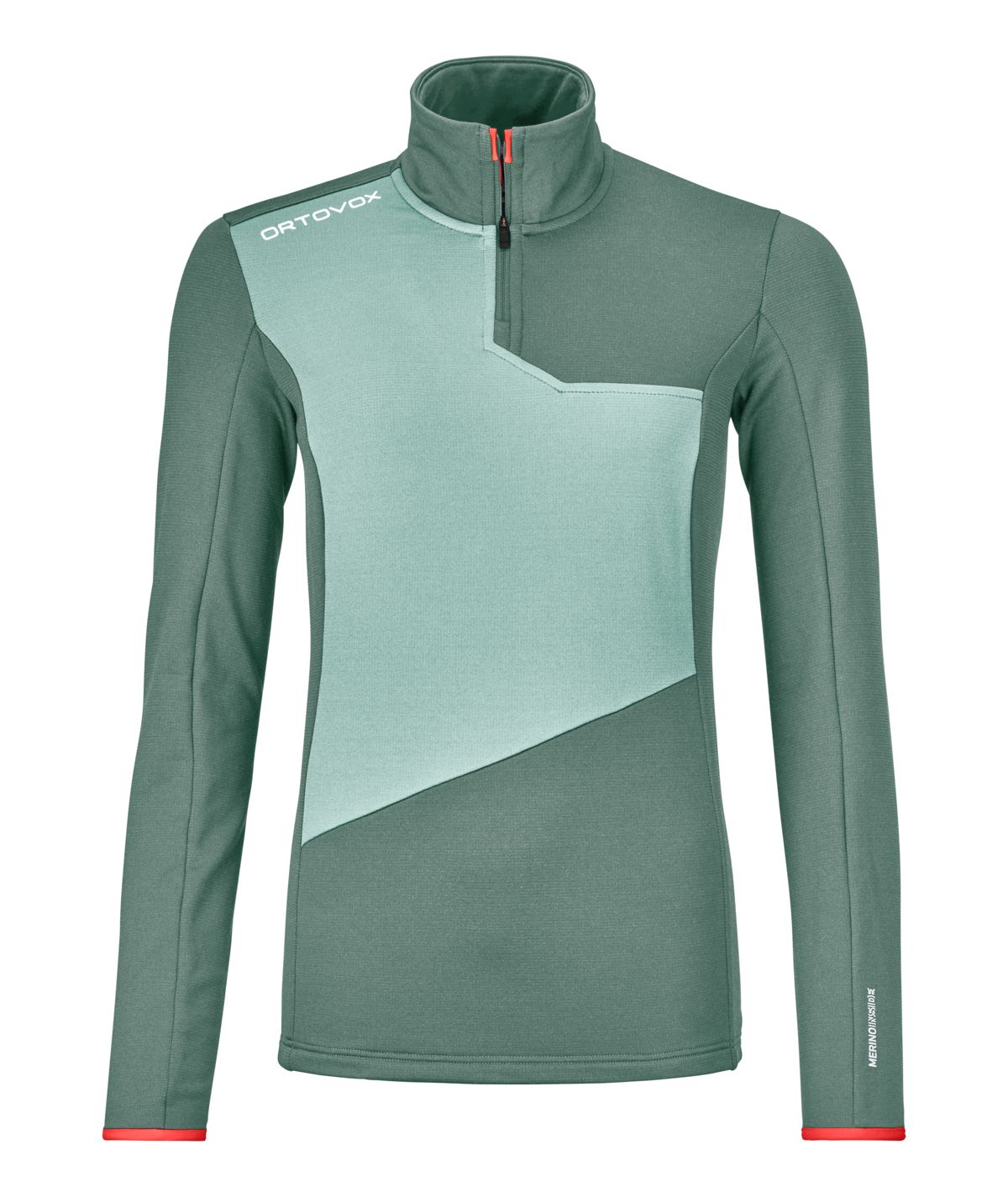 Ortovox Fleece Light Zip Neck - Women's