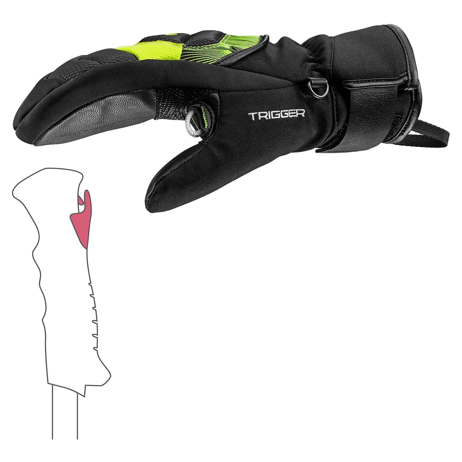Leki WCR Core TR JR Mitt - Junior