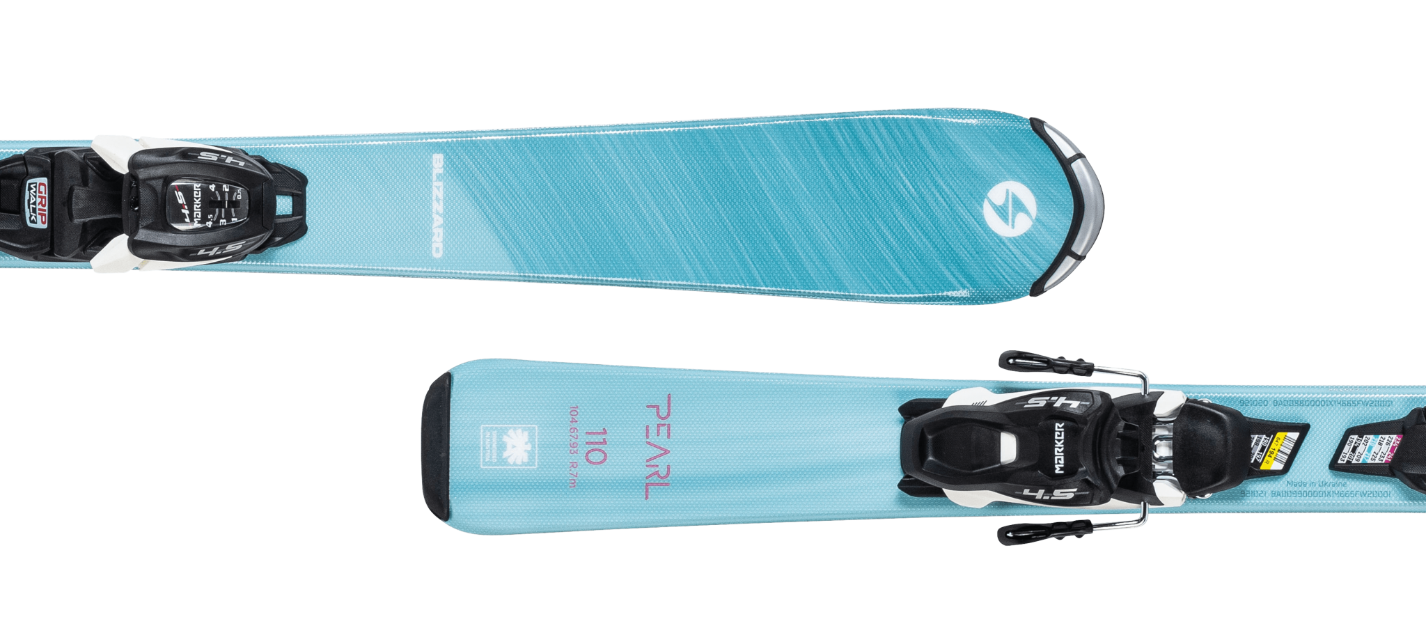 Blizzard Pearl + Marker FTD 4.5 2023 - Junior