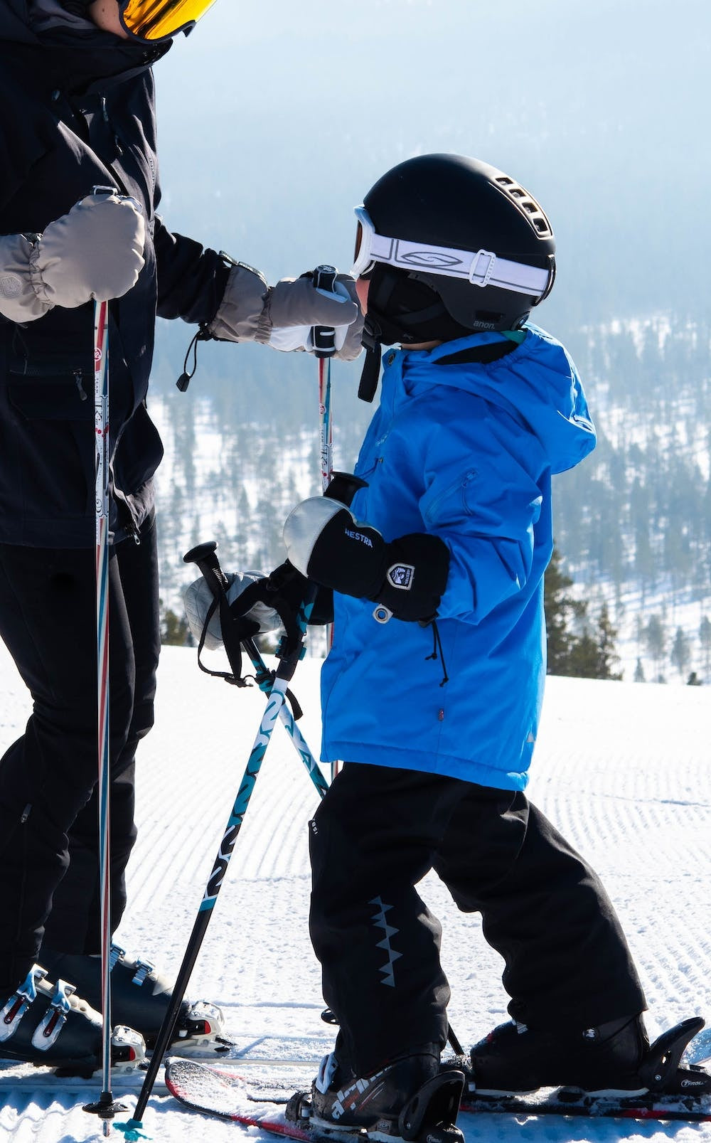 Hestra Heli Ski Mitt - Junior