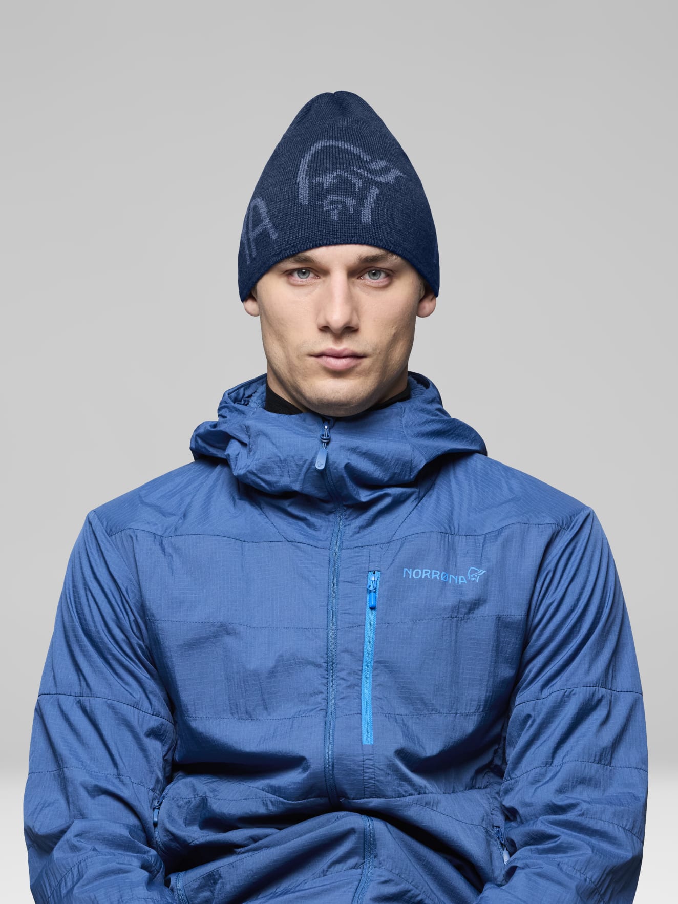 Norrona Mid Merino Logo Beanie