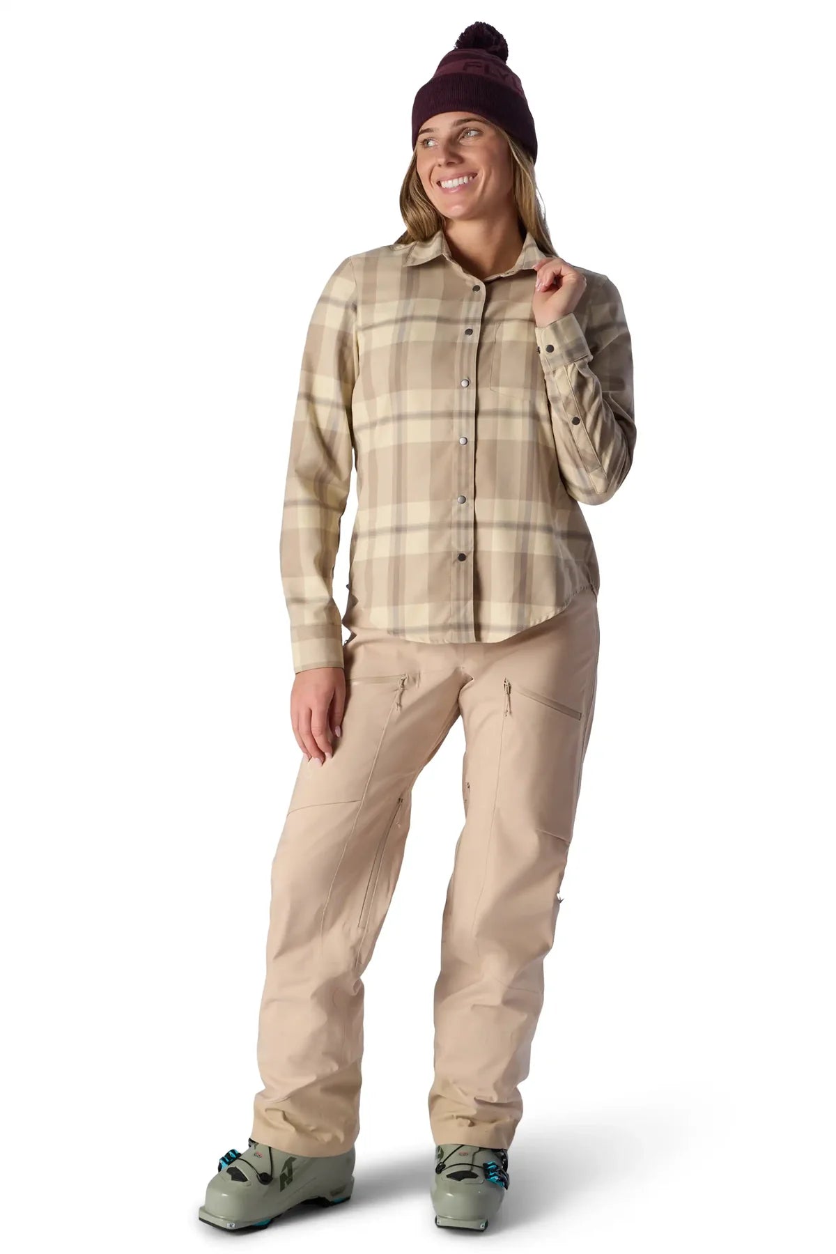 Flylow Brigitte Tech Flannel 2027 - Women's