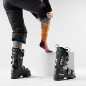 Smartwool ZC Geo Peaks Print OTC Ski Socks