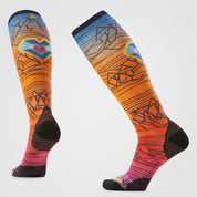 Smartwool ZC Geo Peaks Print OTC Ski Socks