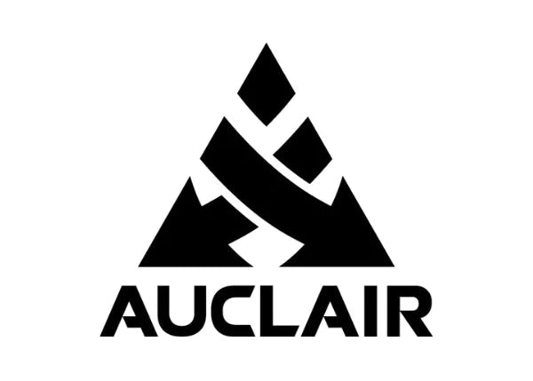 Black logo with 'AUCLAIR' text on a white background
