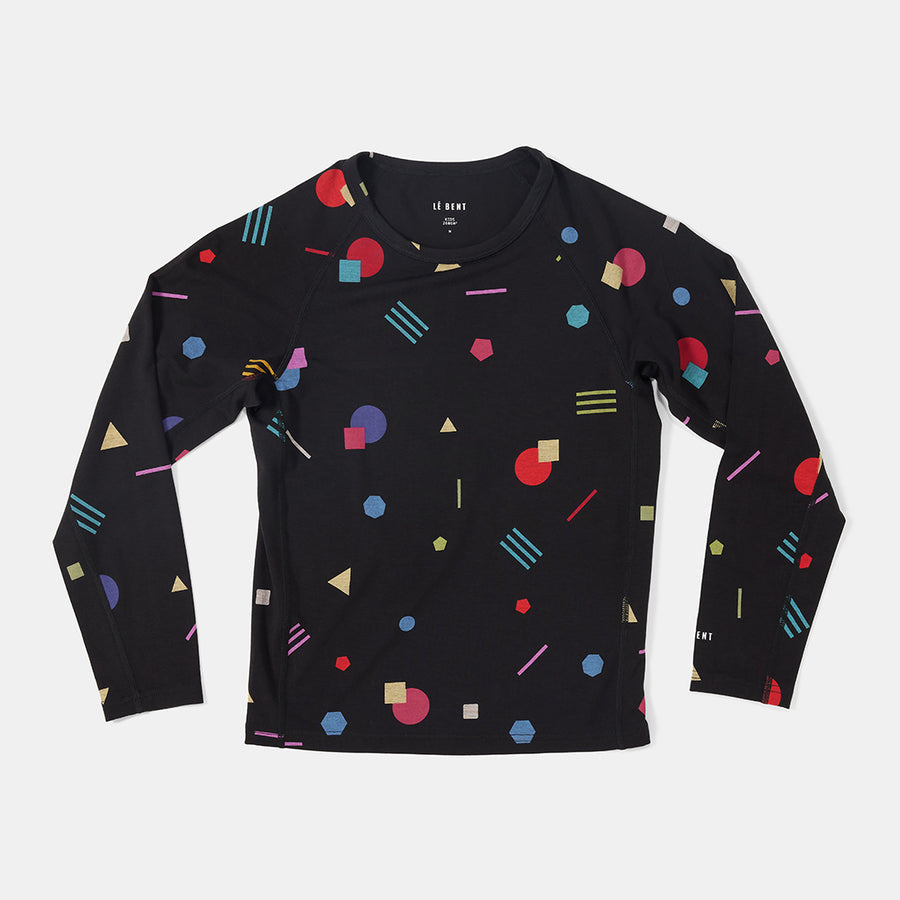 Le Bent Confetti Midweight Raglan Top 2025 - Junior