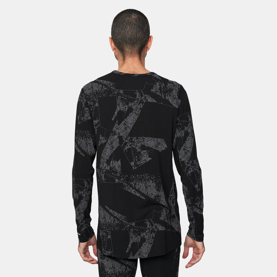 Le Bent Fractal Lightweight Crew - Men