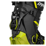 2027 Dynafit Radical Pro Ski Touring boot, Hoji Lock walk mode, designed for backcountry skiing. Rear View.