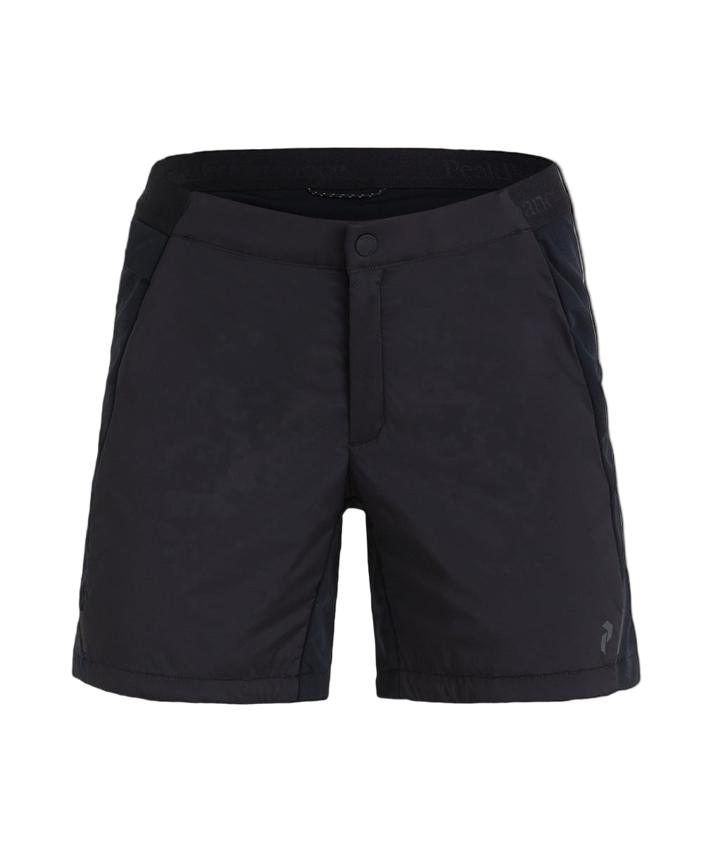 Black shorts on a light gray background