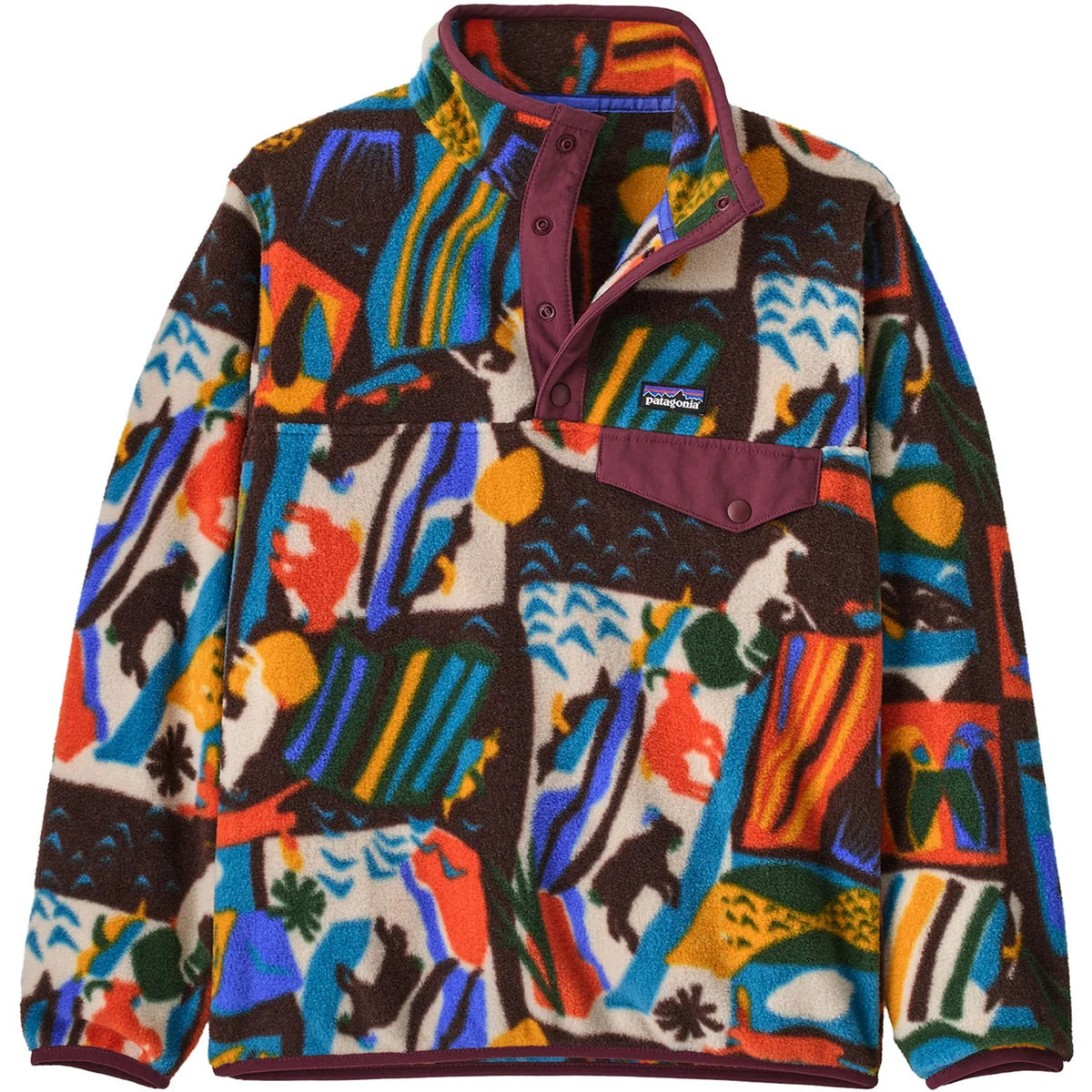 Patagonia Lightweight Synch Snap T Pullover 2027 - Kids