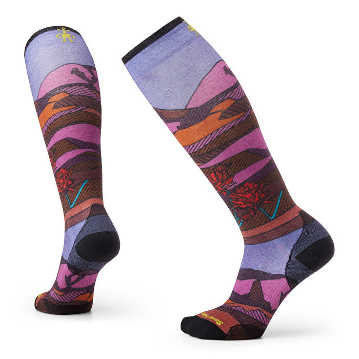 Smartwool Zero Cushion Floral field Print Sock 2025 - Women's