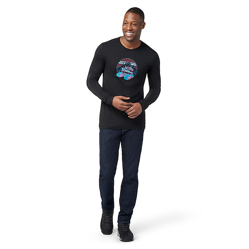 Smartwool Snowcat Trek LS Graphic Tee - Men's
